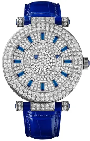 Franck Muller RONDE 42 42 DM D2R CD Blue Croco