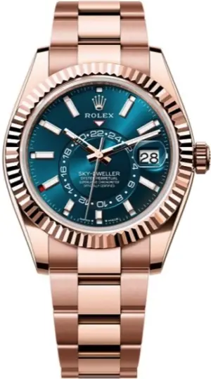 Sky-Dweller 42mm Everose Gold